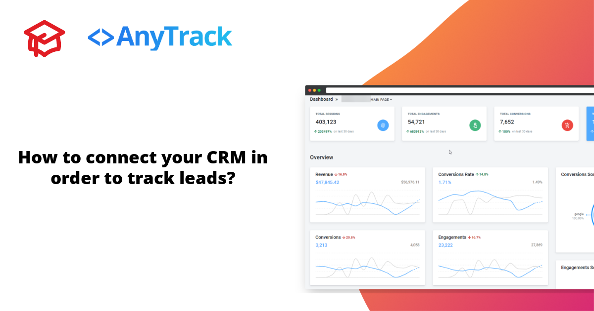 How to connect your CRM in order to track leads?